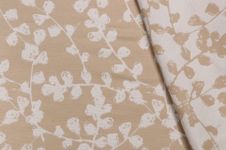 Terrasol-Salix Reversible Polyester Outdoor Fabric in Natural 