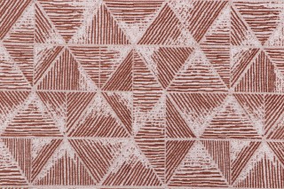 Covington Threefold Woven Chenille Upholstery Fabric in 36-Brick 