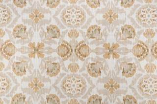 Covington McKenzie Printed Cotton Drapery Fabric in 805-Curry 