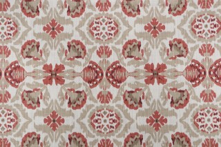 Covington McKenzie Printed Cotton Drapery Fabric in 329-Salsa 