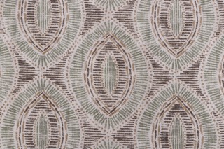 Magnolia Home Thackery Printed Cotton Drapery Fabric in Cactus 