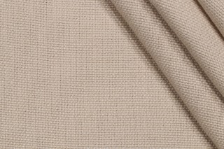 P Kaufmann Ashton Woven Linen Decorator Fabric in Pebble 