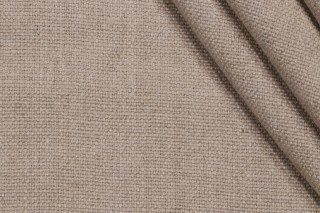 P Kaufmann Ashton Woven Linen Decorator Fabric in Flax 