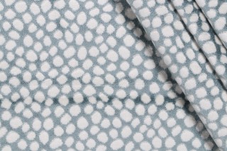Hamilton Torrey Velvet Upholstery Fabric in Sky 