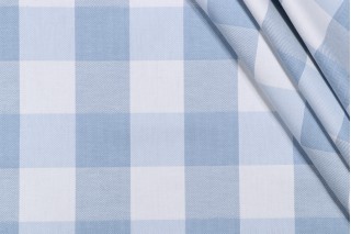 Kaufmann Foxy Plaid Woven Decorator Fabric in Harbor