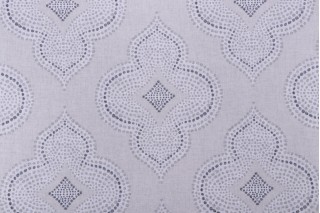Magnolia Home Alexandria Printed Cotton Drapery Fabric in Linen