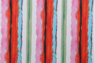 PK Lifestyles Wind Driven Printed Polyester Outdoor Fabric in Fruit Punch