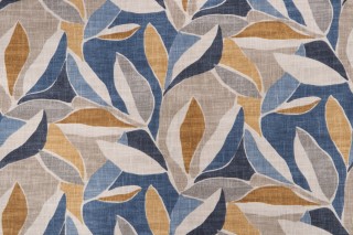 Covington Artemis Printed Cotton Drapery Fabric in 54-Sapphire