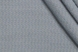 Janus et Cie Grasslands Woven Polyolefin Chenille Outdoor Fabric in Mist