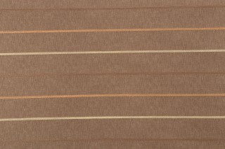 Grey Watkins Calabria Woven Upholstery Fabric in Peach/Tan