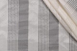 Fonthill Clarendon Sheer Silk Drapery Fabric in Cream