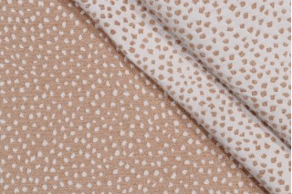 Tempo Galaxy-Reversible Woven Chenille Upholstery Fabric in Taupe