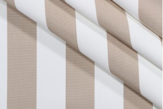 SunReal Cabana Woven Solution Dyed Acrylic Outdoor Fabric in Beige