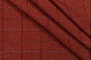 Kaufmann Duncan Woven Decorator Fabric in Cayenne