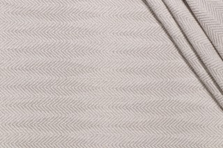 Valdese Weavers Herringbone Woven Outdoor Fabric in Sand 