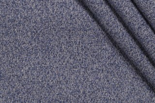 Crypton La Dee Da High Performance Woven Upholstery Fabric in Chambray 