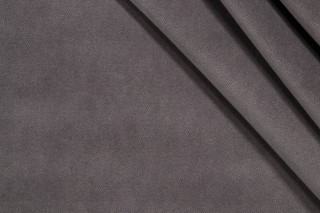 Morton Velvet Upholstery Fabric in Smoke 