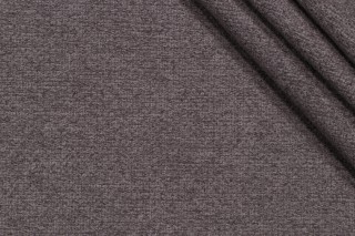 Lacie Woven Felt-Backed Upholstery Fabric in Smoke