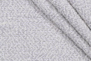Crypton Teddy High Performance Woven Upholstery Fabric in Aluminum