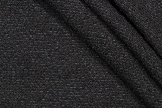 Crypton Teddy High Performance Woven Upholstery Fabric in Coal
