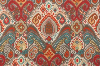 Waverly Boho Passage Sun N Shade Printed Polyester Outdoor Fabric in Fiesta
