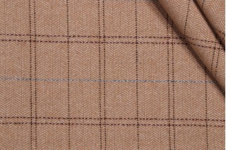 Kaufmann Duncan Woven Decorator Fabric in Camel