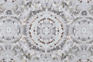 Waverly Sky Scapes Printed Cotton Twill Drapery Fabric in Cloud