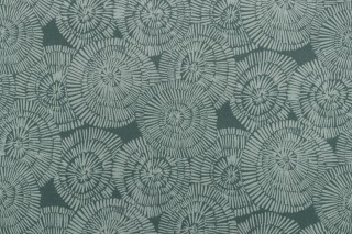 Richloom Crossway Printed Polyester Outdoor Fabric in Pesto
