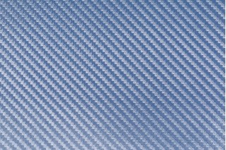 Marine Vinyl - Carbon Fibre Outdoor Fabric in Pacific Blue