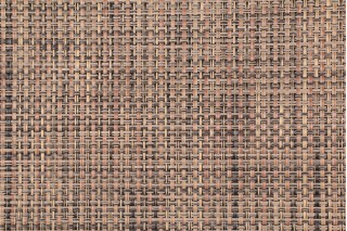 Phifertex Wicker Weave Cane Wicker Woven Vinyl Mesh Sling Chair Outdoor Fabric in Desert