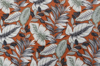 Richloom Goldcoast Printed Polyester Outdoor Fabric in Twilight 
