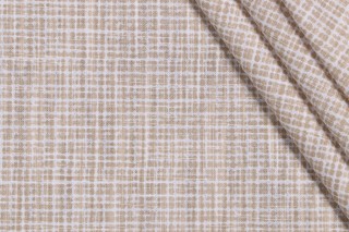 Premier Prints Windswept - Slub Canvas Printed Cotton Drapery Fabric in Shoreline 