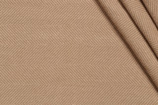 1 Yard Valdese Weavers Jumper Woven Crypton Home Finish Upholstery Fabric in Mocha