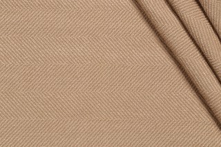 Valdese Weavers Jumper Woven Crypton Home Finish Upholstery Fabric in Mocha