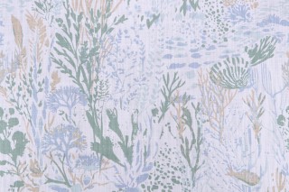 Premier Prints Seascape - Slub Canvas Printed Cotton Drapery Fabric in Kelby