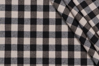 Vivian Woven Upholstery Fabric in Fumo