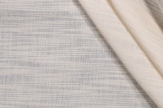 Scalamandre Sea Gaze Sheer Drapery Fabric in Cream