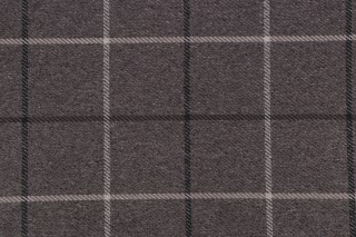 Plaid Woven Decorator Fabric in Graphite