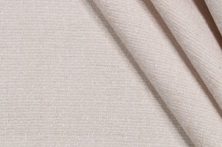 Crypton High Performance Woven Chenille Upholstery Fabric in Ivory