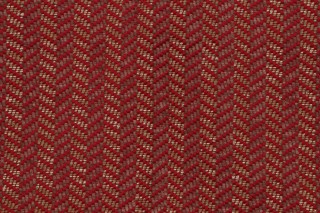 Scalamandre Herring Woven Chenille Upholstery Fabric in Red Herring