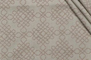 Scalamandre Najwa Woven Upholstery Fabric in Taupe