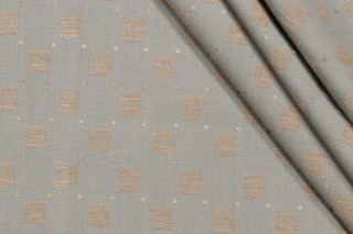 Grey Watkins Livingston Woven Upholstery Fabric in Heather