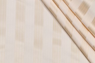 Scalamandre Aviata Silk Decorator Fabric in Beige & Cream