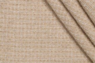 Scalamandre Woven Chenille Upholstery Fabric in Sand