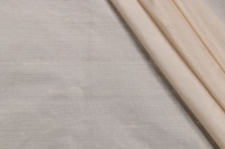 Scalamandre Semi-Sheer Silk Drapery Fabric in Creme