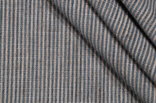 P Kaufmann Bottom Line Woven Chenille Upholstery Fabric in Storm