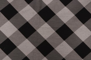 Argyle Plaid Woven Upholstery Fabric in Tweed