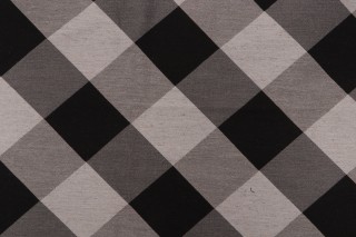 Argyle Plaid Woven Upholstery Fabric in Tweed