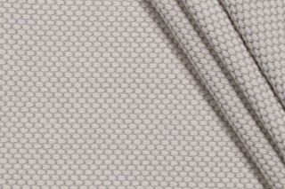 Bella Dura Boxing Match Woven Polyester Outdoor Fabric in Silver