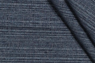 Jessica Charles Thurston Woven Polyester Chenille Outdoor Fabric in Harbor Blue